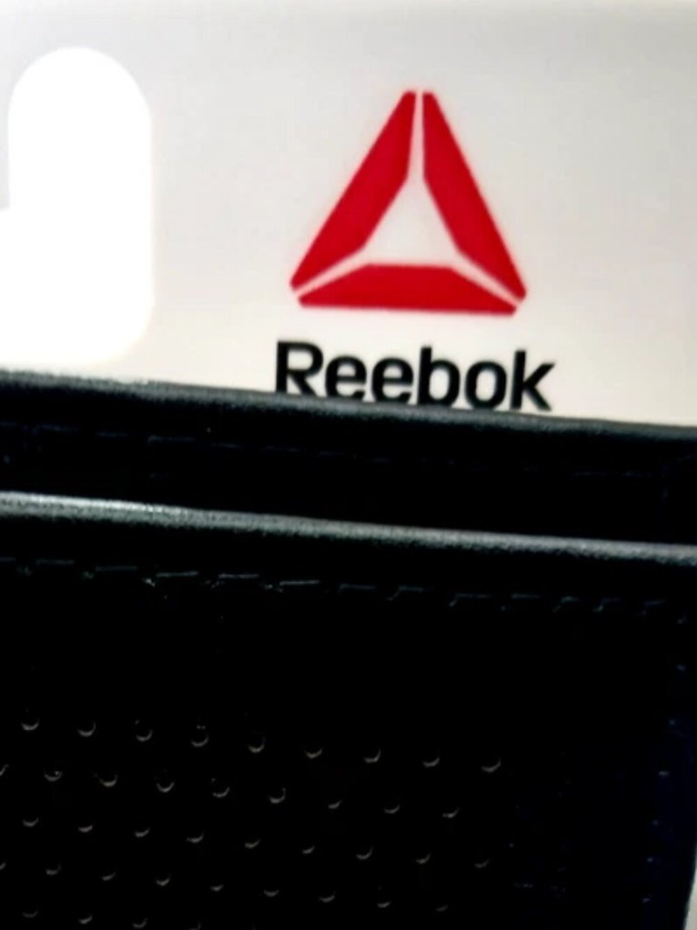 Reebok Slim Black Leather Bifold Wallet RFID Protection New with Tags - Picture 3 of 7